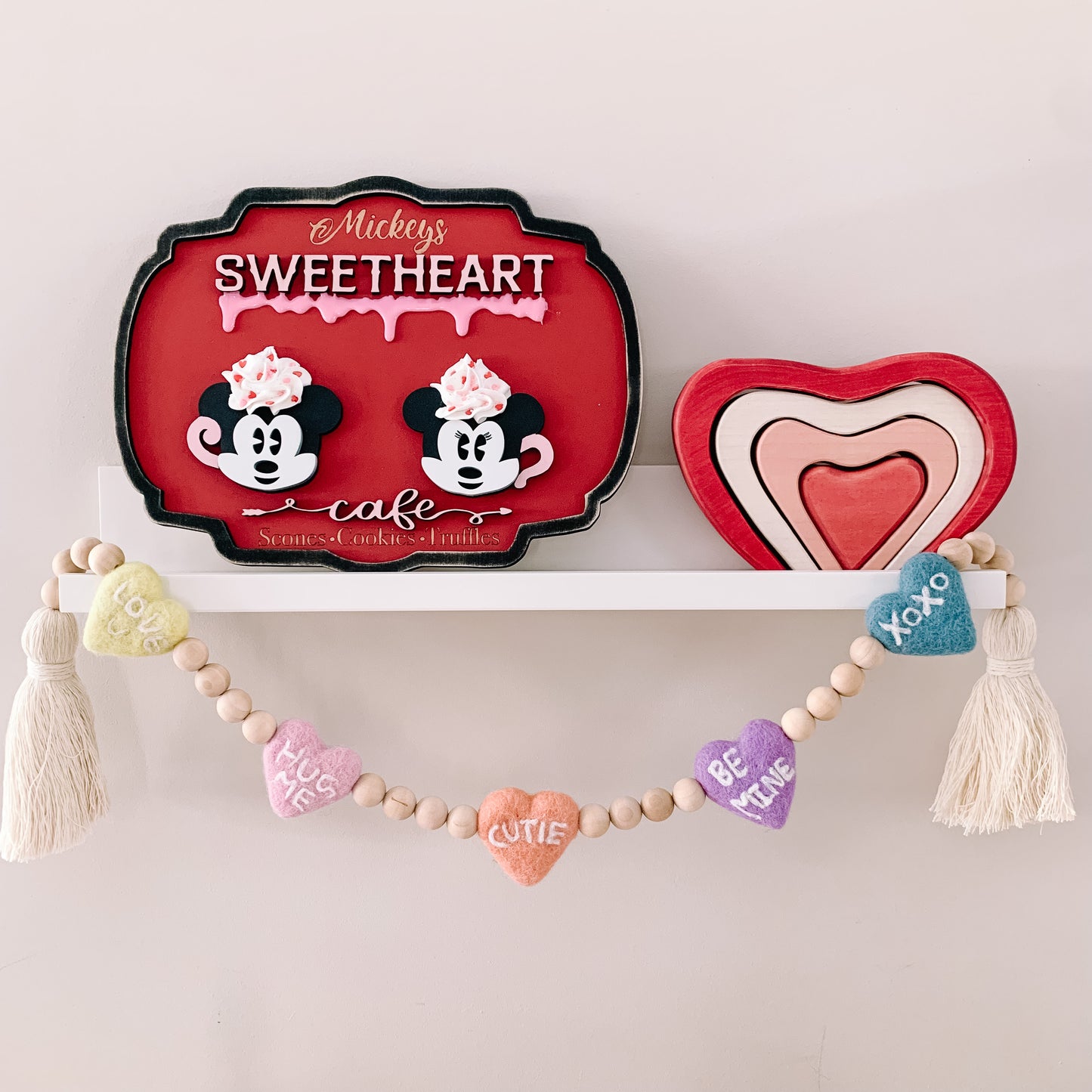 Conversation Hearts Garland